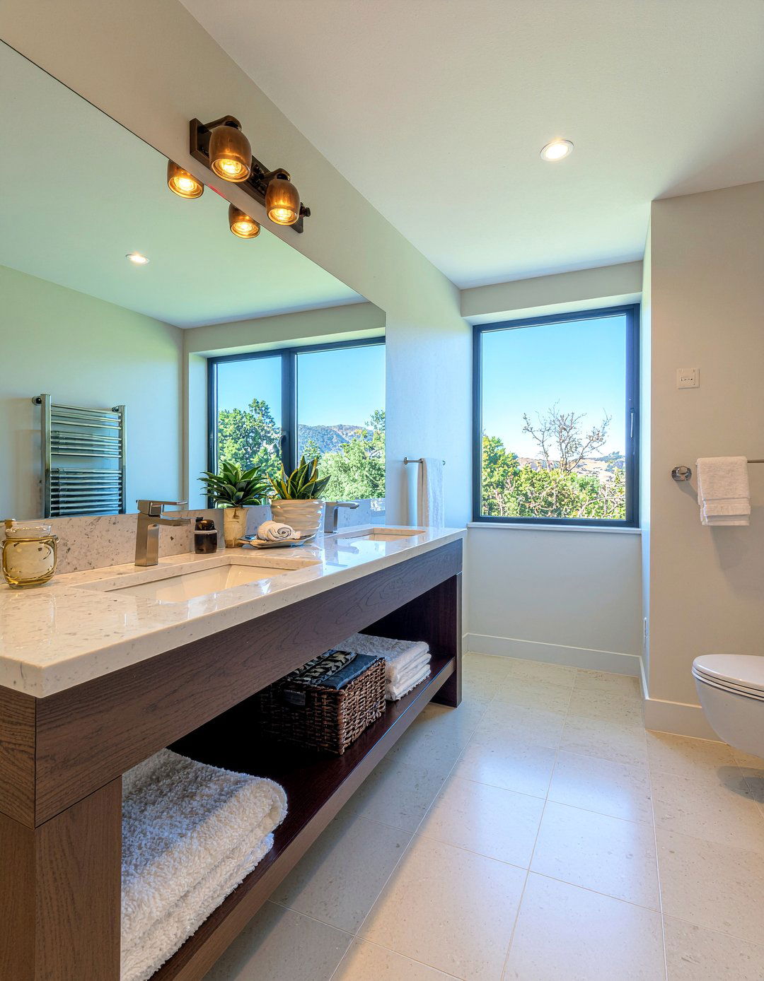 30 Rectangular Bathroom Mirror Ideas for a Modern Vanity