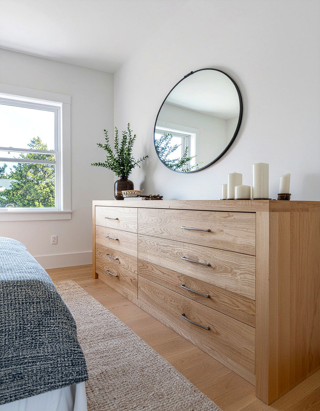 Wide horizontal dresser - 30 bedroom modern dressers