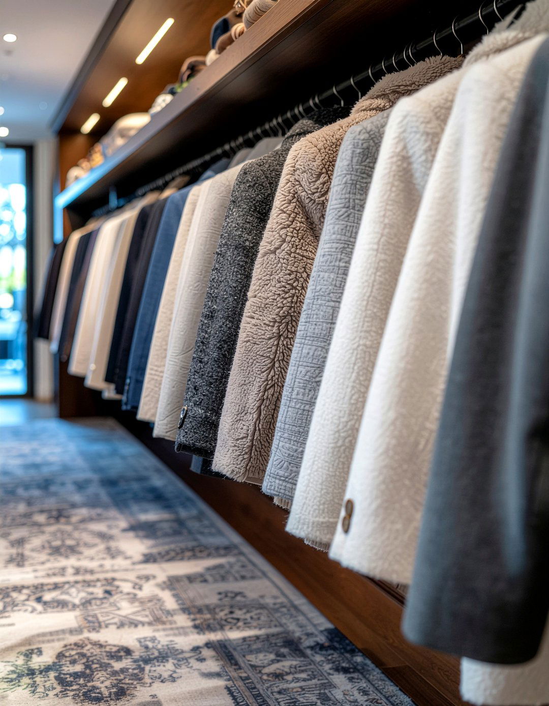 Wide shoulder hangers - 30 bedroom wooden hangers