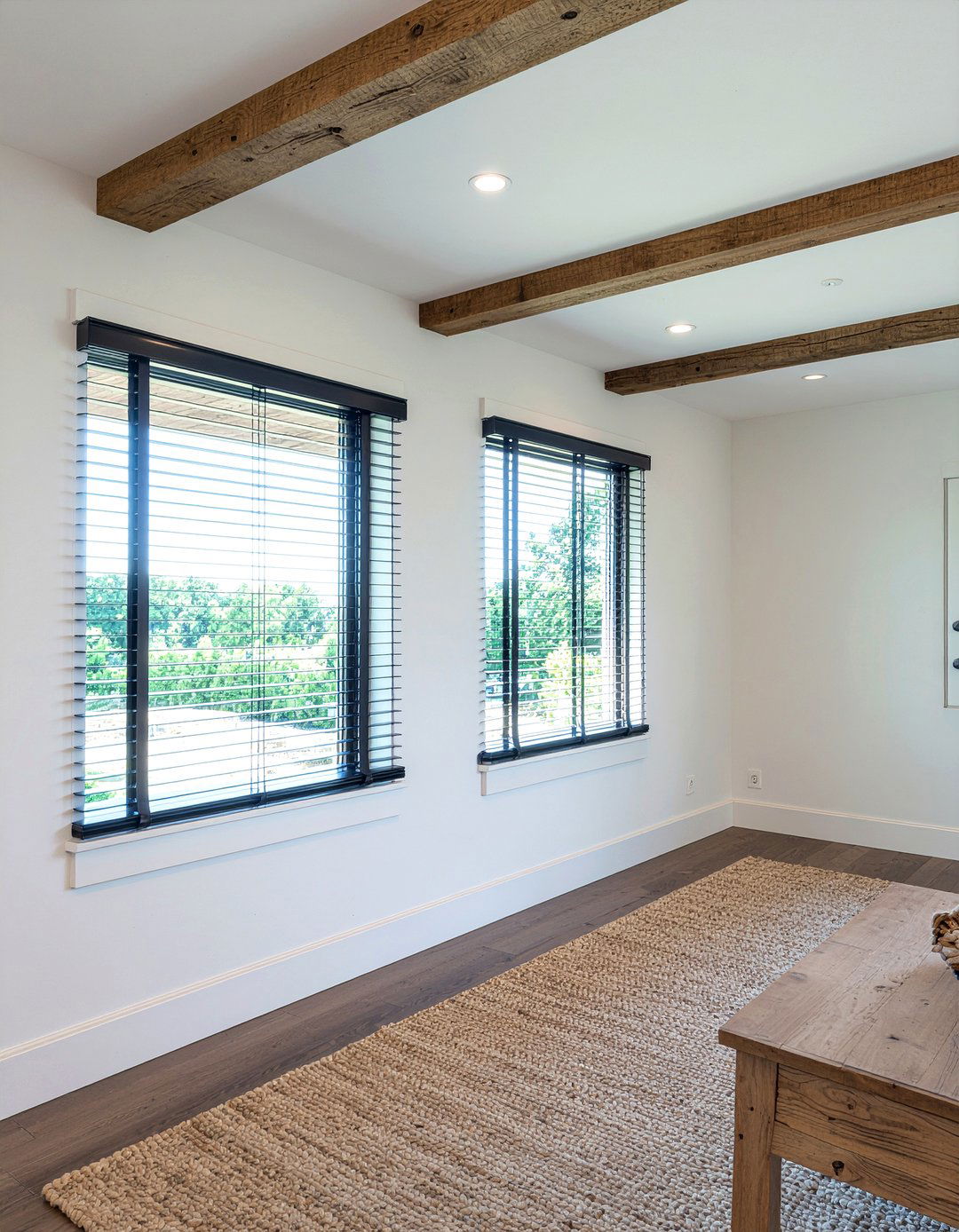 Wide slat venetian blinds - 30 living room blinds