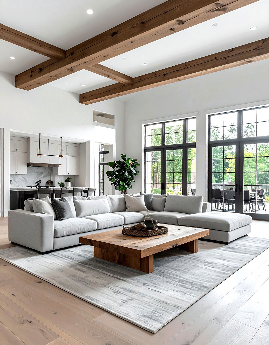 Wide track arm sofa - 30 living room track arm sofa ideas