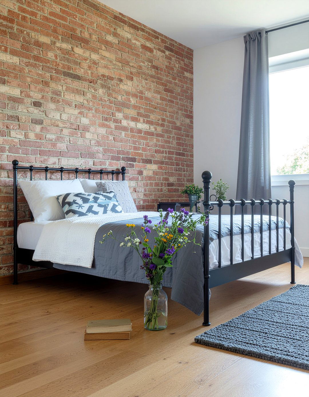 Wildflower Arrangement Rustic Bedroom - 30 bedroom flower arrangements