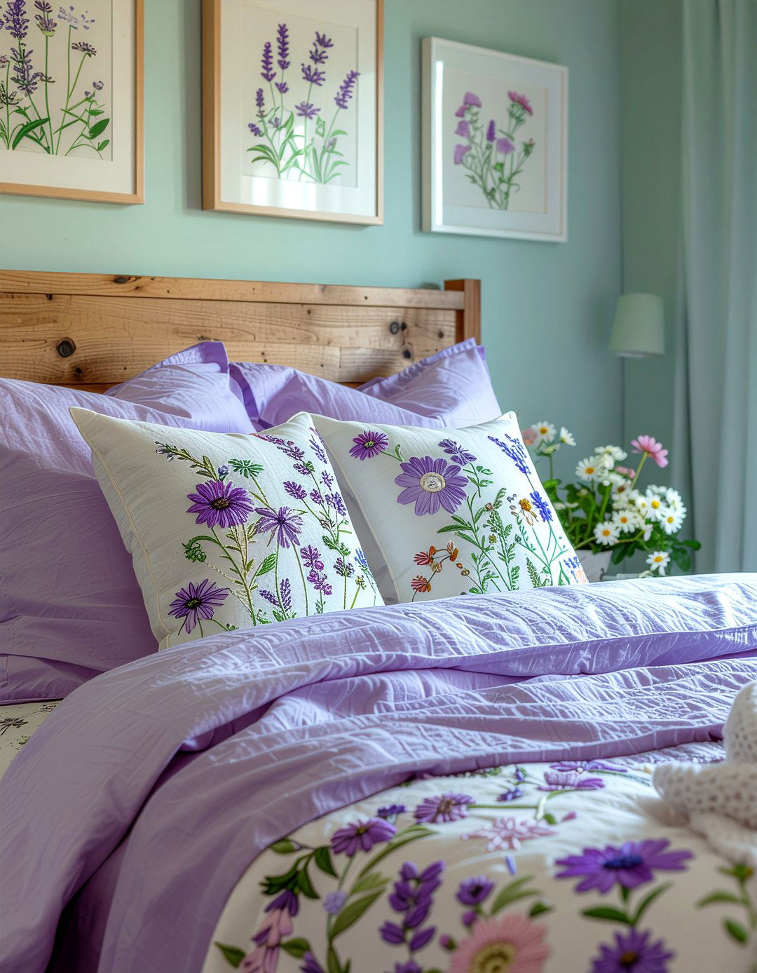 Wildflower Bedroom Theme - 30 nature themed bedroom ideas