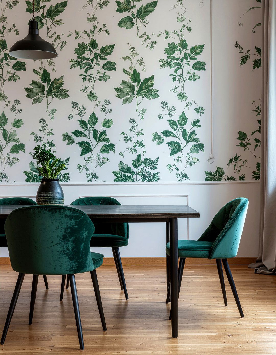 William Morris Wallpaper - 30 English dining room ideas