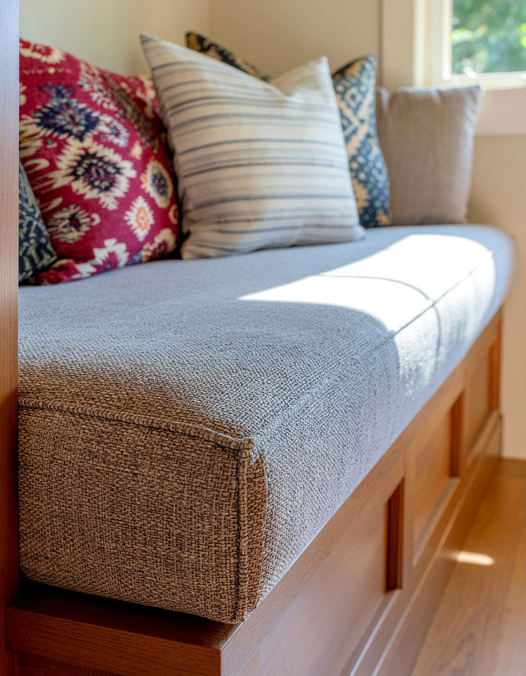 Window Bench Seat - 30 one day living room ideas