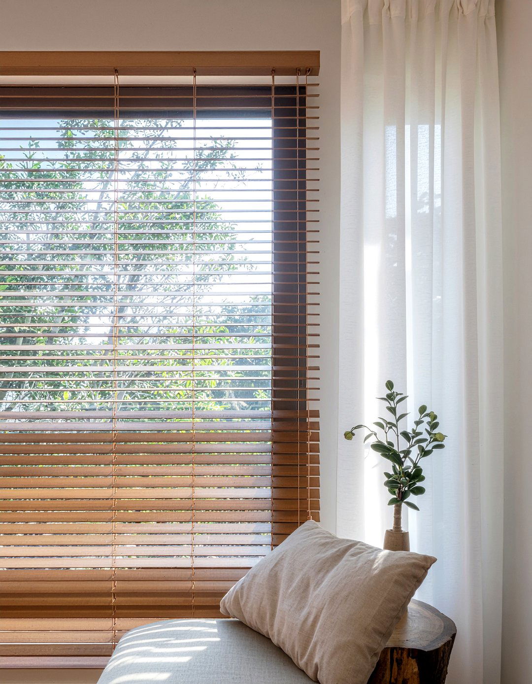 Window Blinds - 30 budget living room ideas