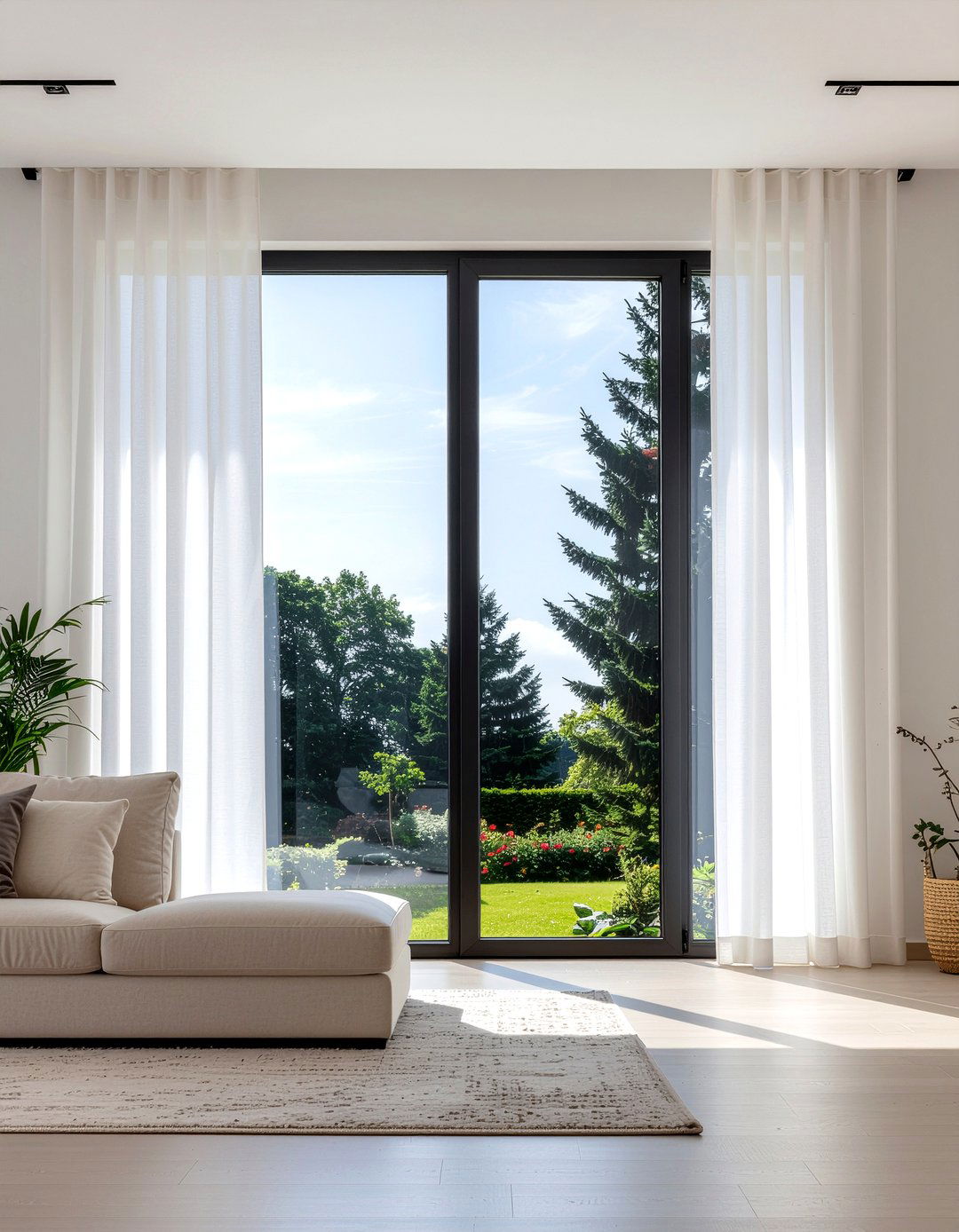 Window Curtain Style - 30 living room improvement ideas