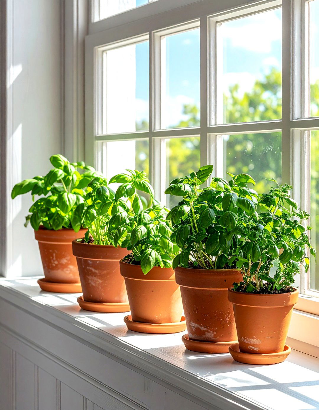 Window Herb Garden - 30 kitchen refresh ideas
