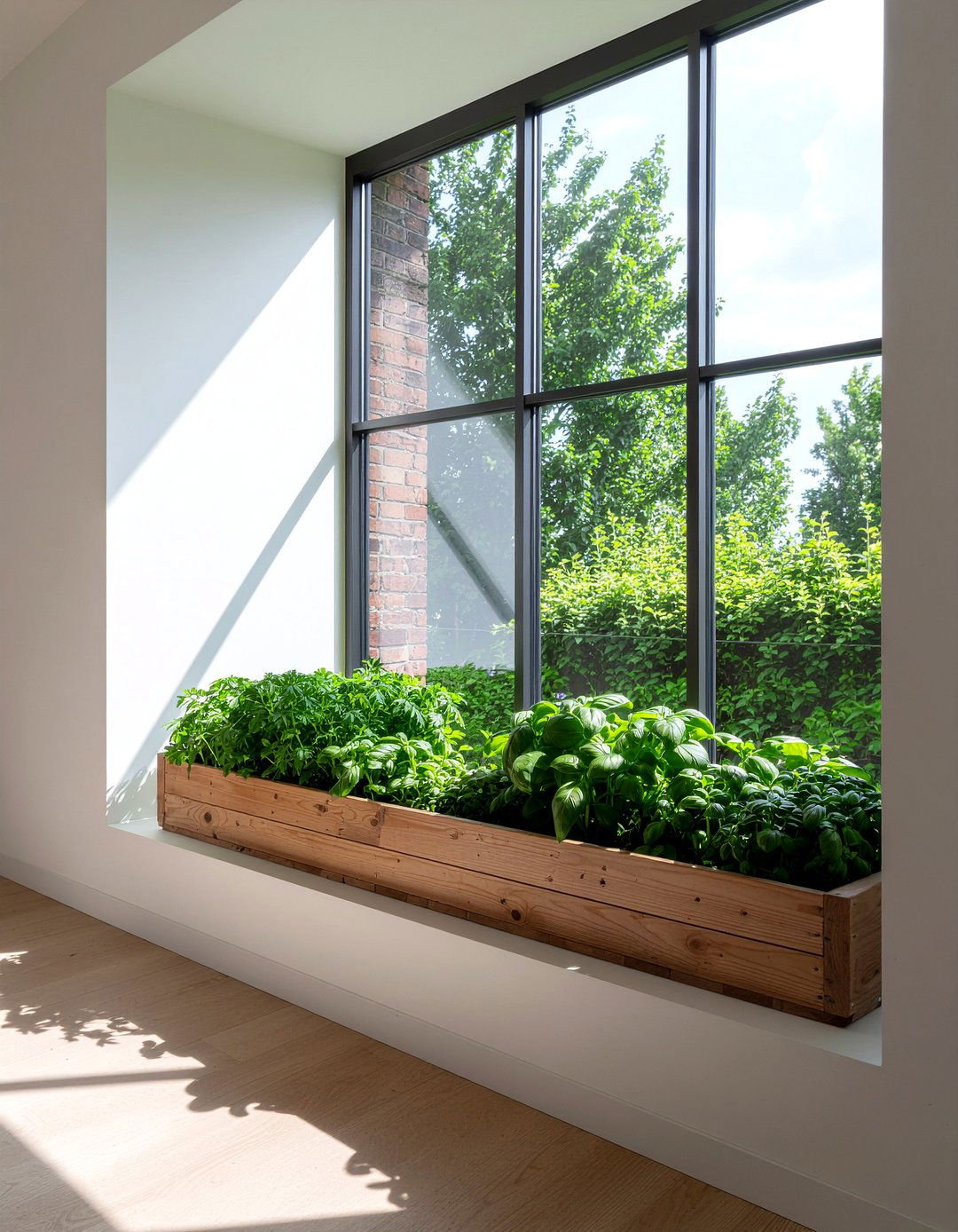 Window Herb Garden - 30 kitchen warmth ideas