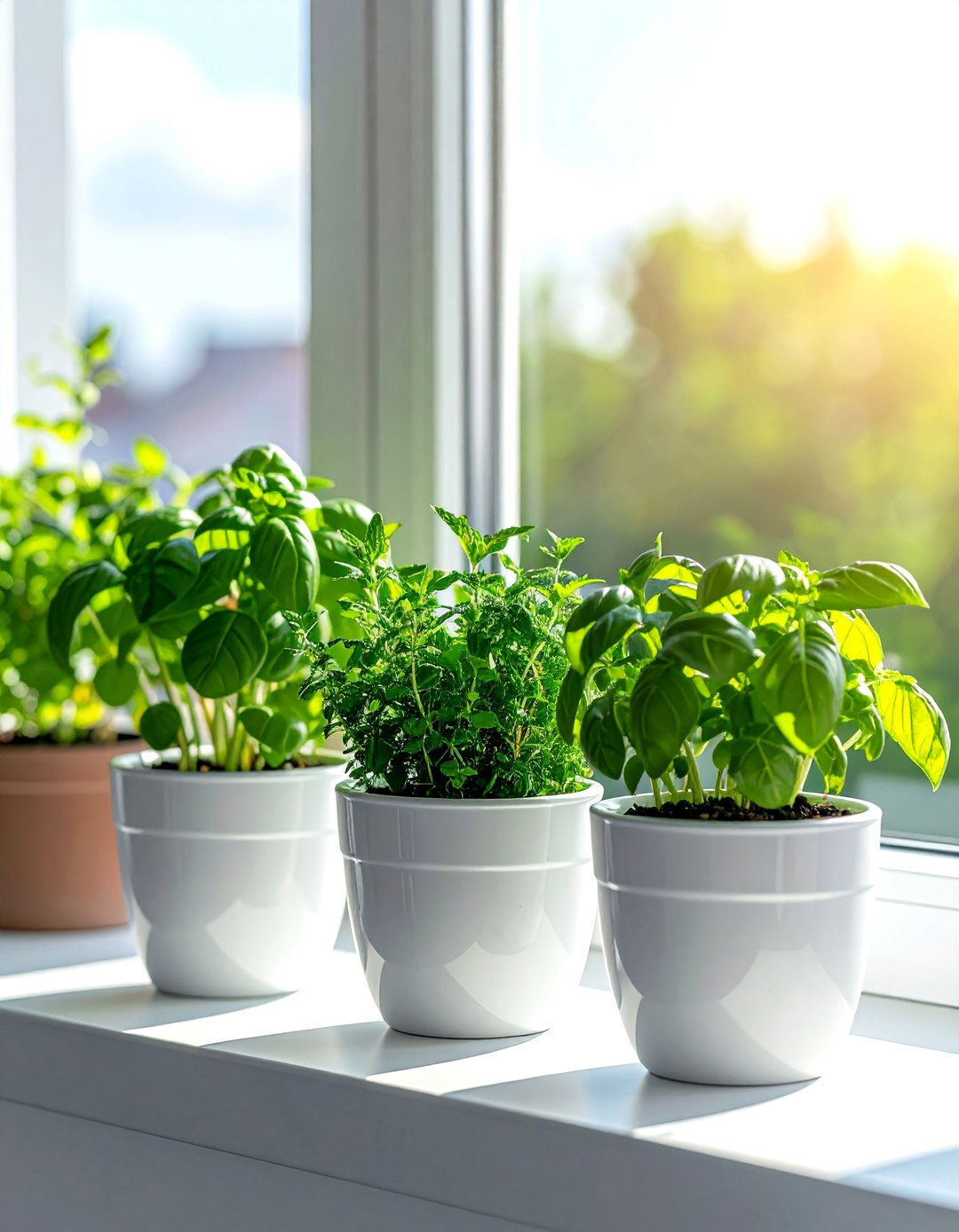 Window Herb Garden - 30 weekend kitchen project ideas