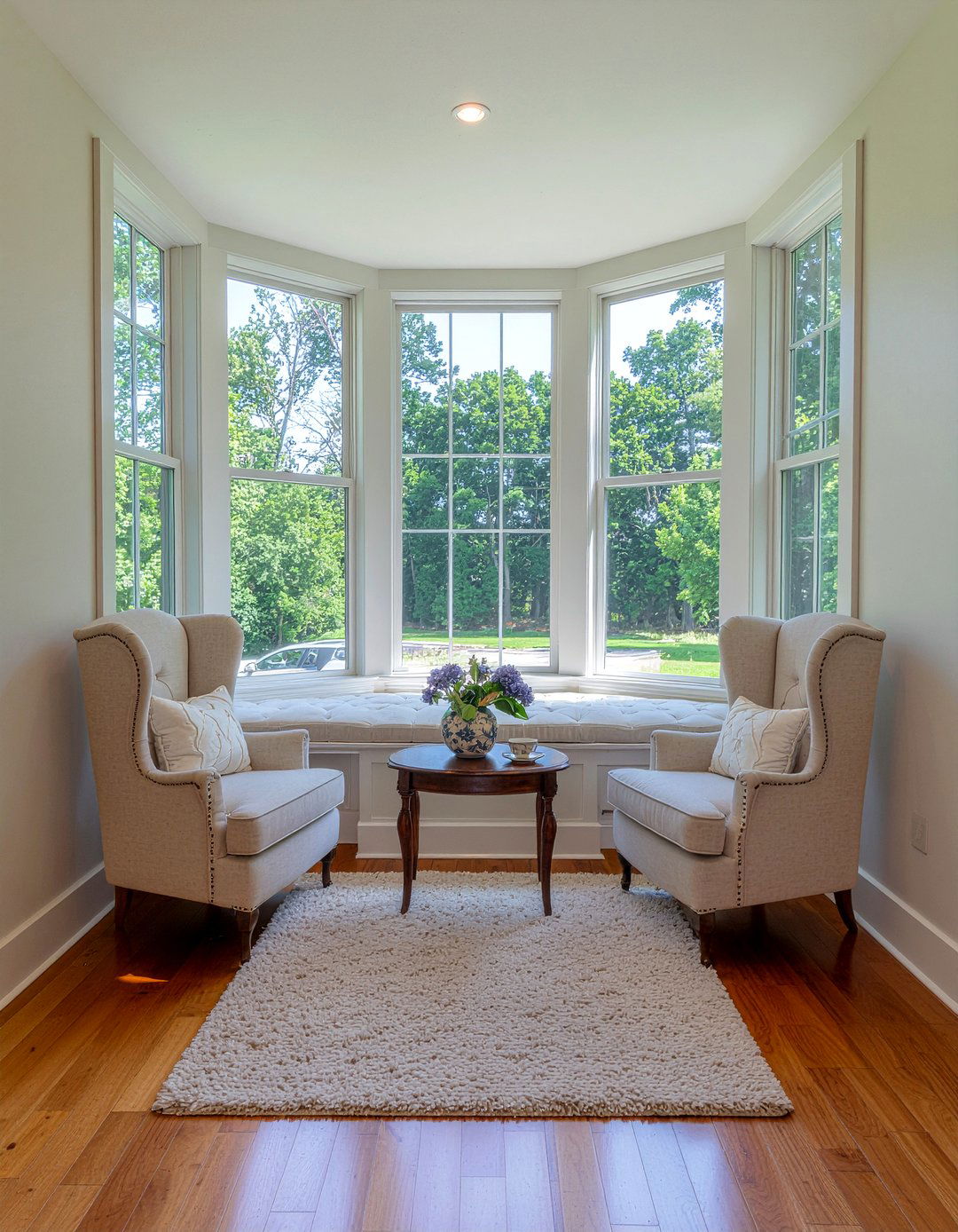 Window Nook Seating - 30 living room conversation area ideas