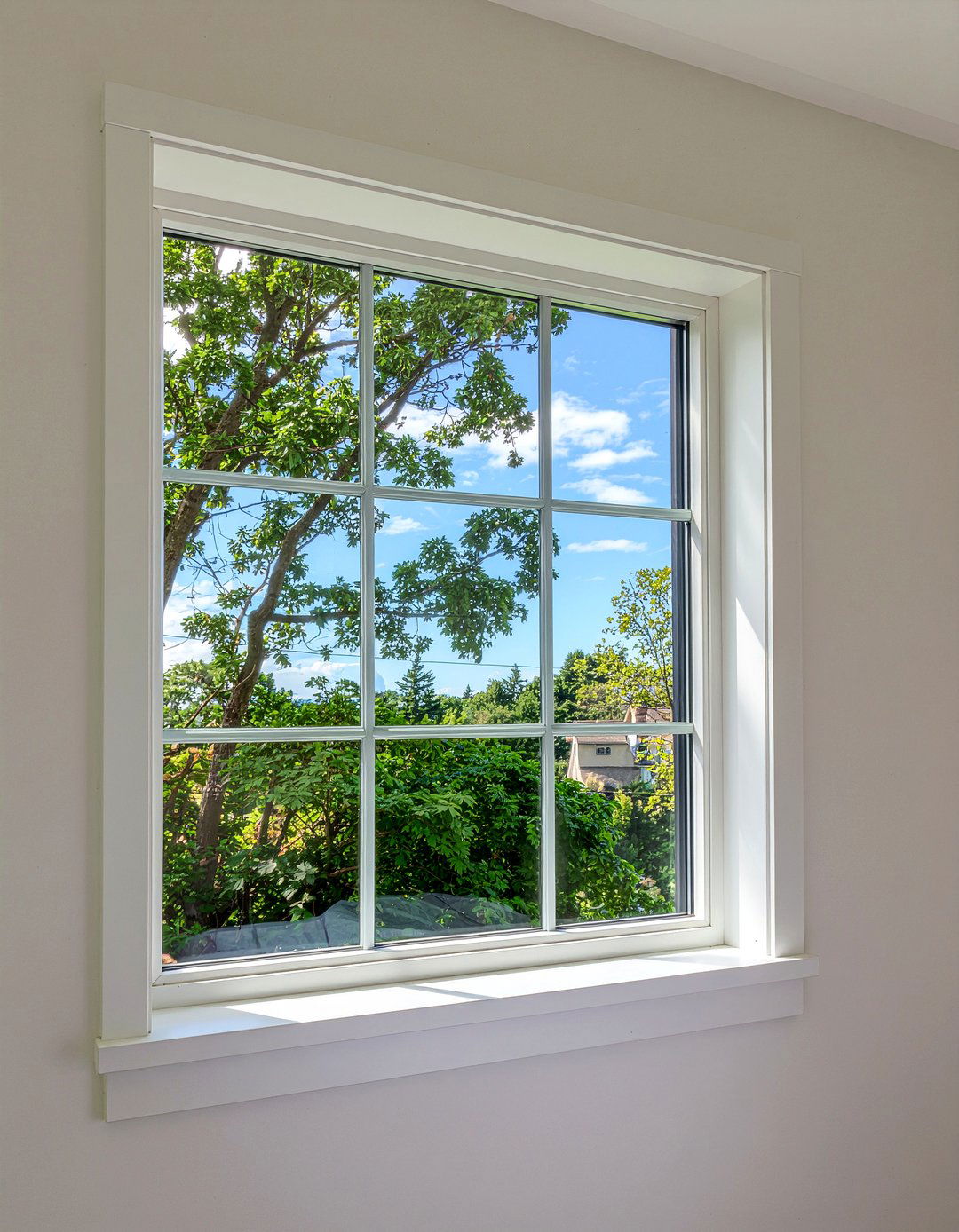 Window Pane Mirror - 30 bedroom mirror ideas