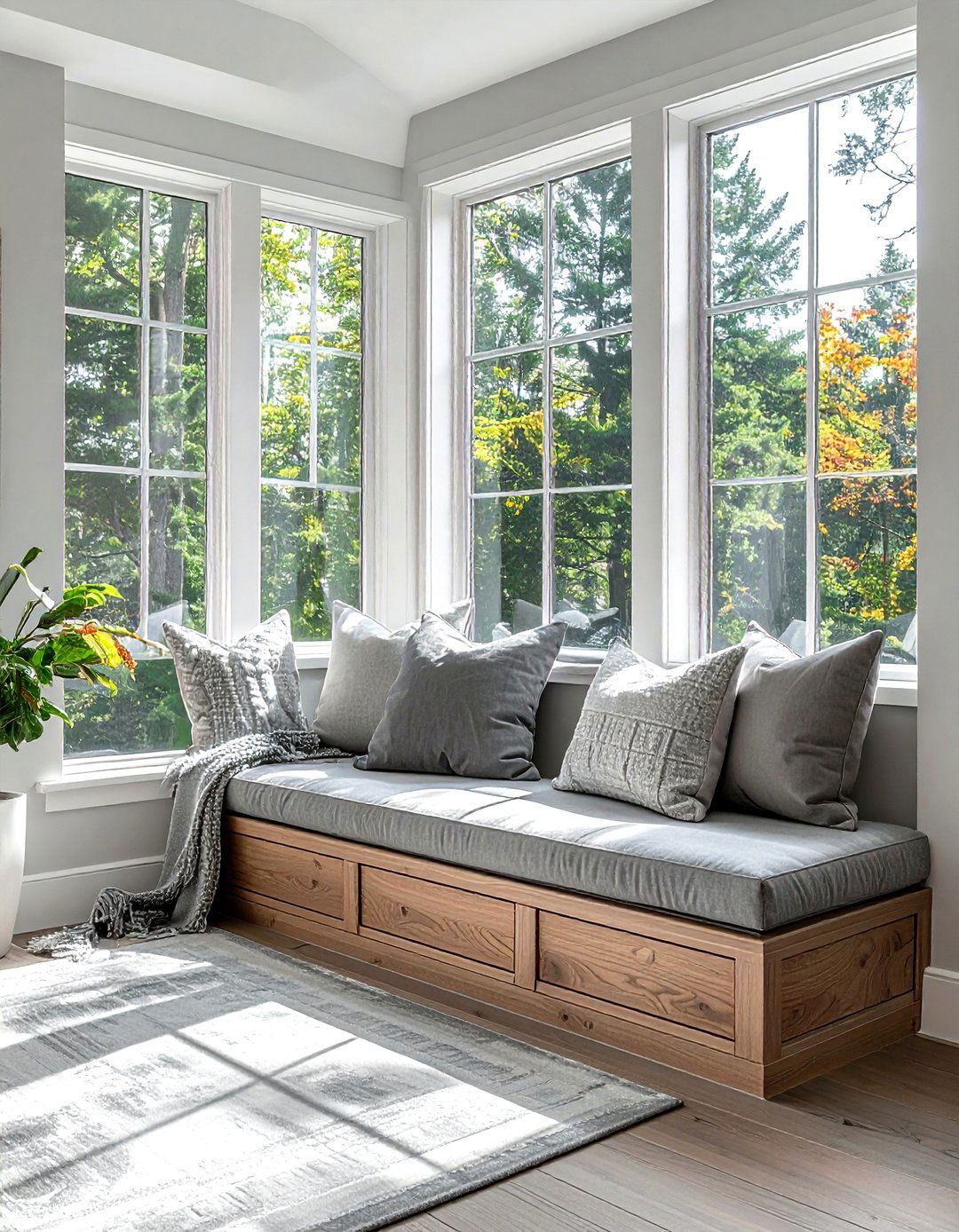 Window Seat - 30 real life decor ideas