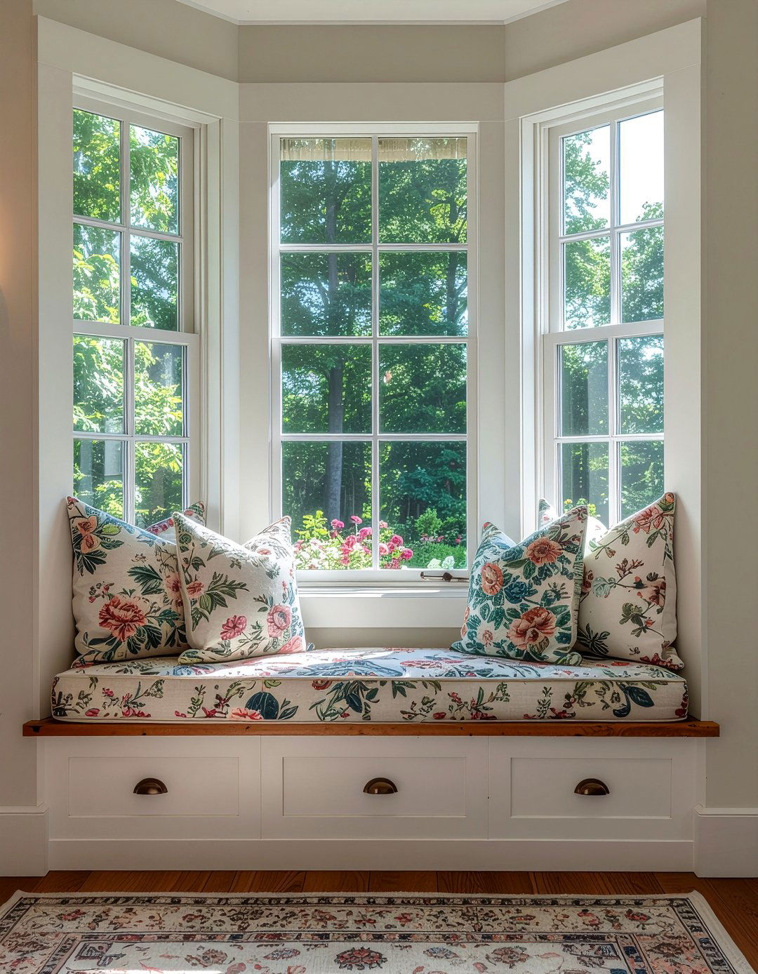Window Seat - 30 English country dining room ideas