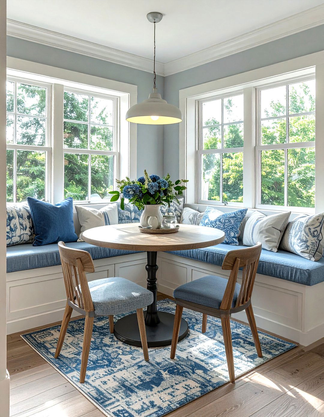 Window Seat Dining - 30 dining room natural lighting ideas