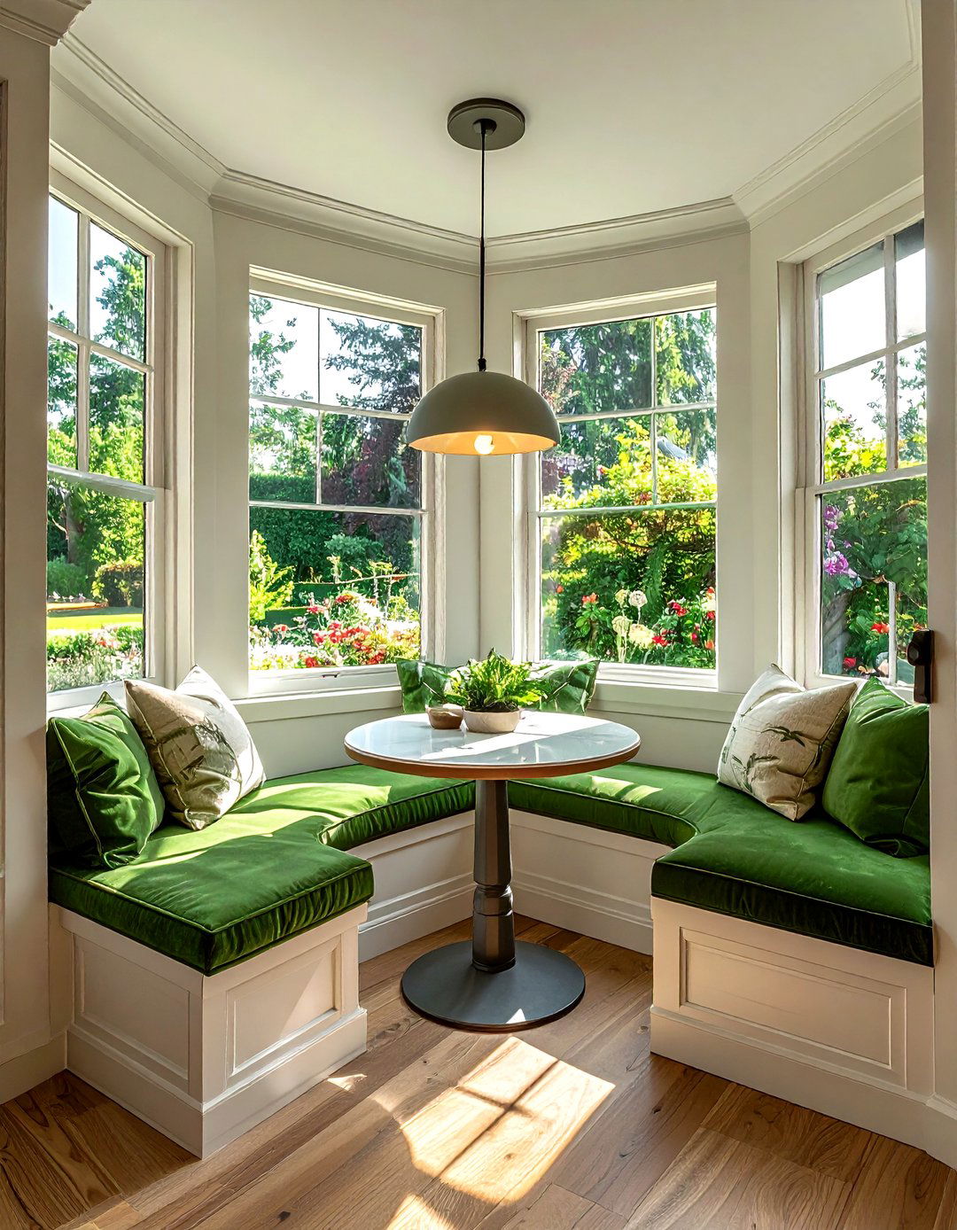 Window Seat Dining Area - 30 corner banquette dining ideas
