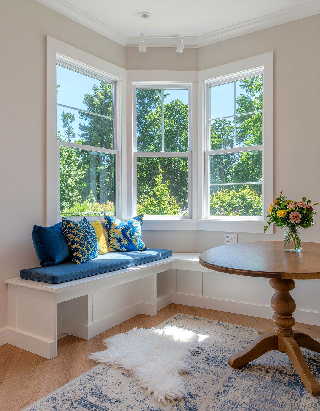 Window Seat Dining Area - 30 great room dining ideas