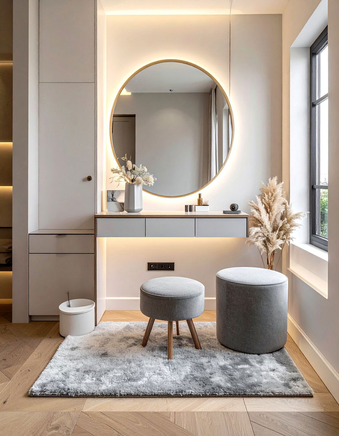 30 Cozy Bathroom Window Seat Ideas for Extra Storage and Style