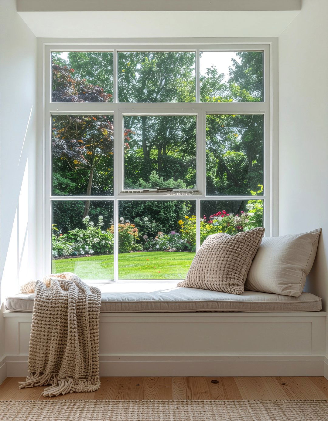 Window Seat Niche - 30 living room niche ideas