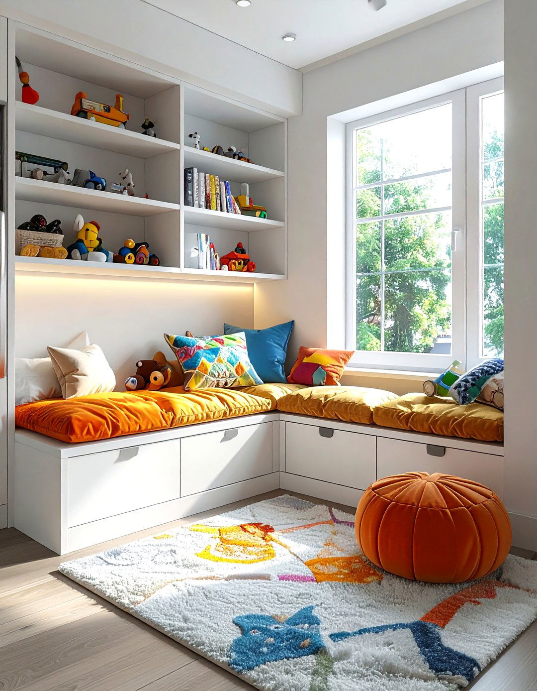 Window Seat Storage For Toys - 30 living room window seat storage