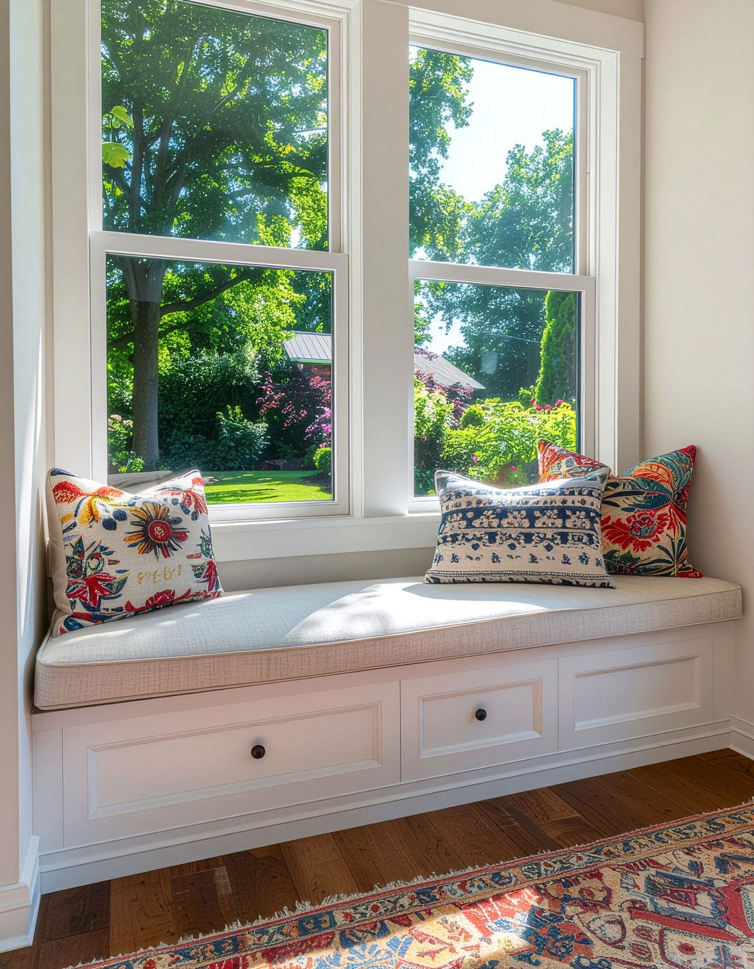 Window Seat With Cushions - 30 dining room checklist ideas
