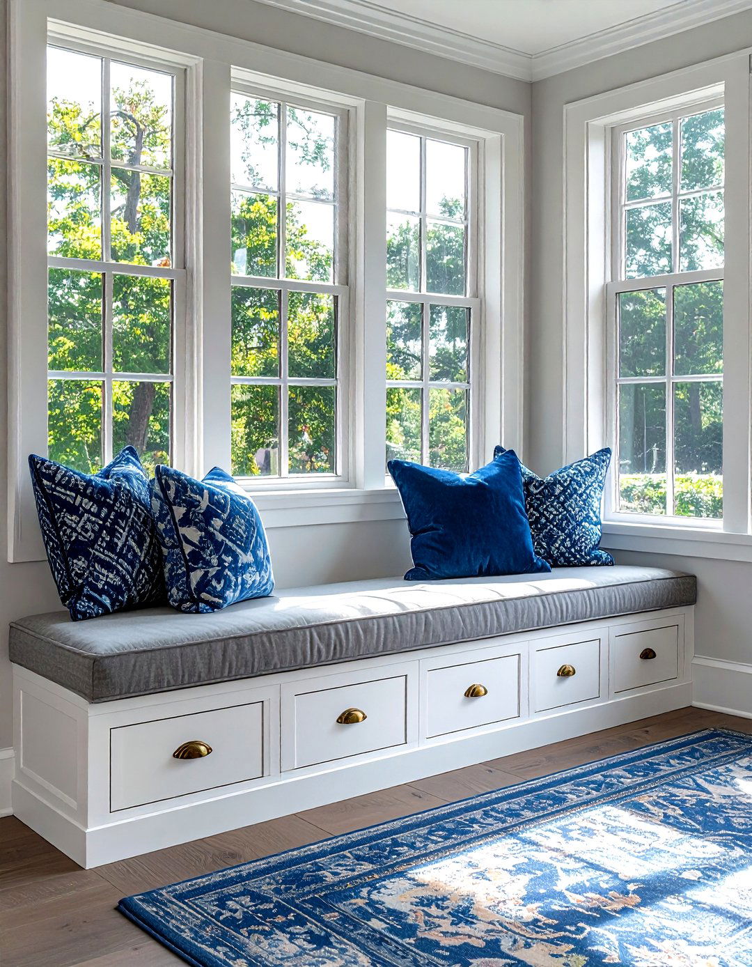 Window Seat With Storage - 30 home transformation ideas