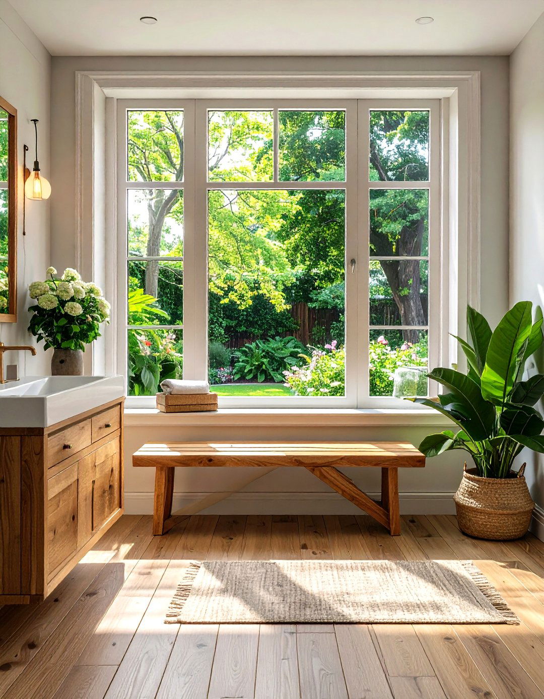 Window Seat With View - 30 bathroom window seat ideas