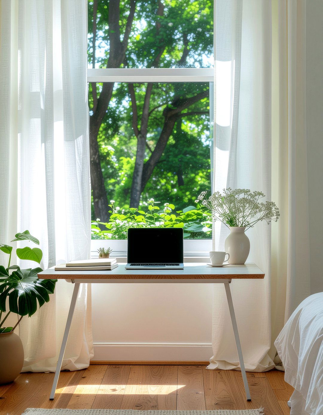 Window Side Bedroom Desk - 30 bedroom desk ideas