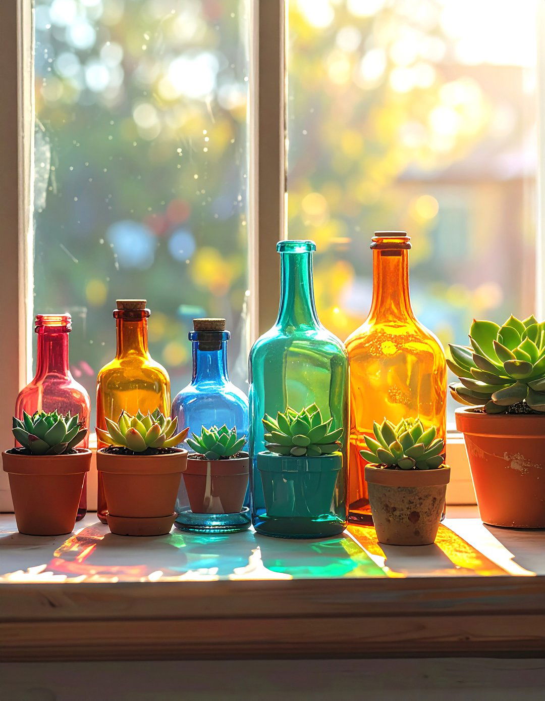 Window Sill Arrangement - 30 souvenir display ideas