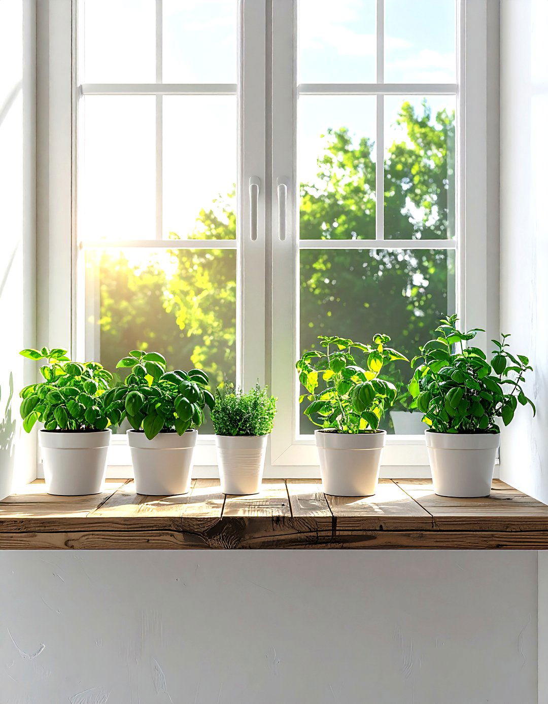 Window Sill Garden Shelf - 30 kitchen storage solutions