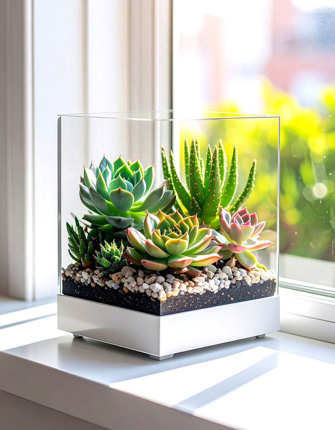 Window Sill Terrarium - 30 living room terrariums