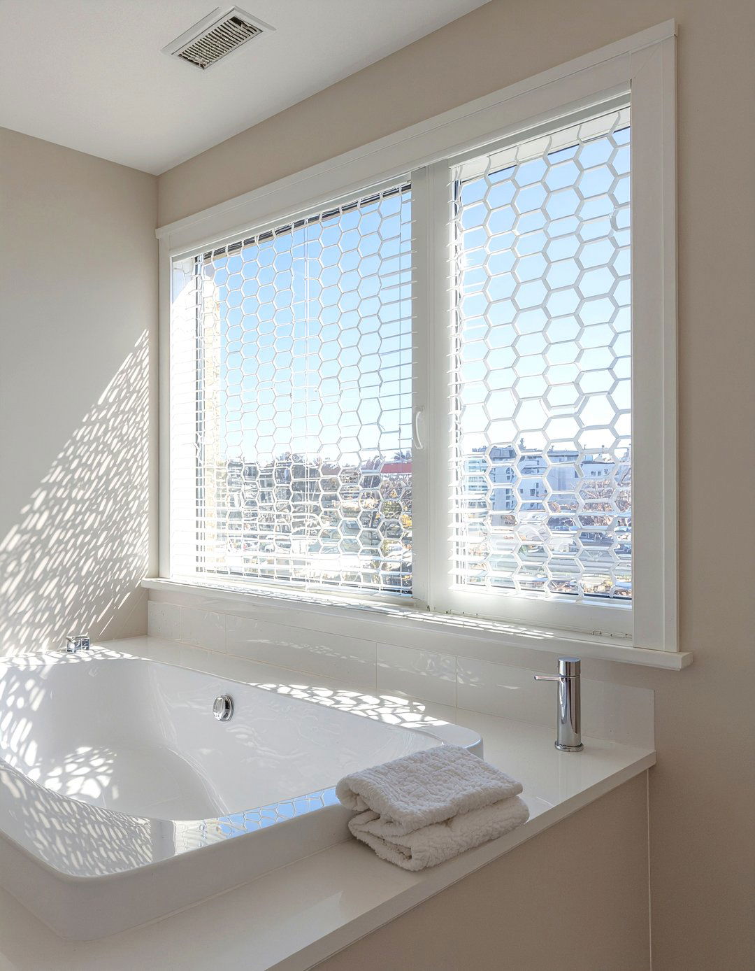 Window Treatment - 30 small bathroom remodel ideas