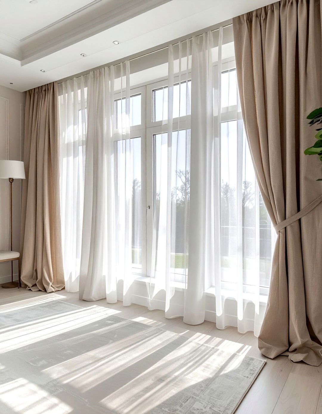Window Treatment Upgrade - 30 home makeover ideas
