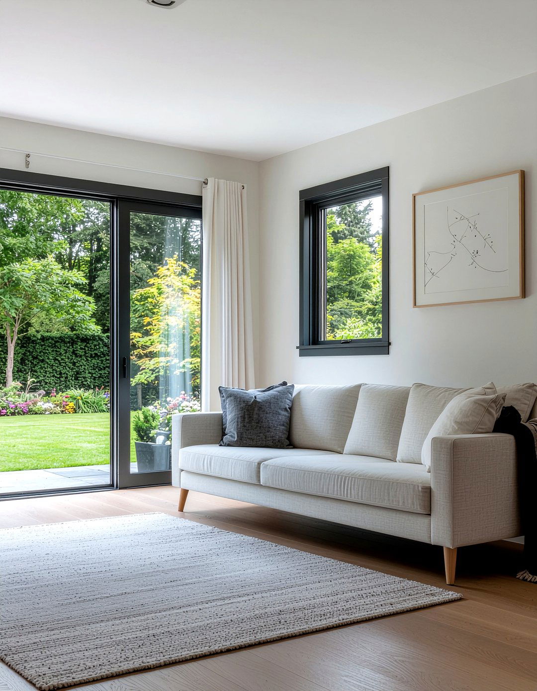 Window Trim - 30 living room upgrade ideas