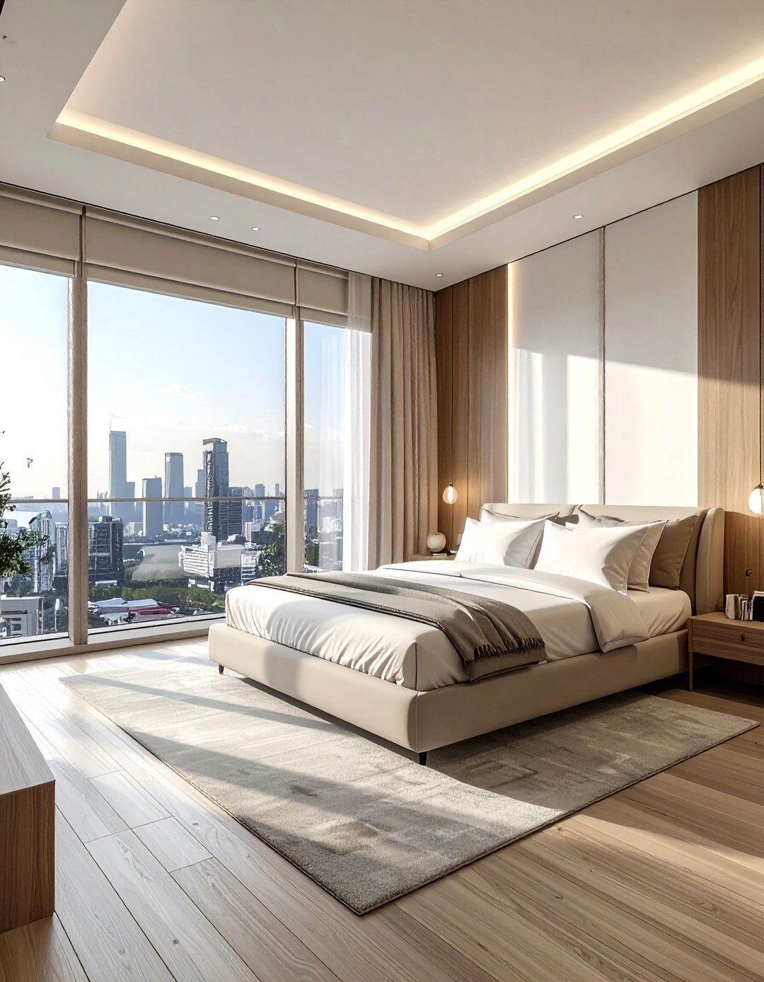 Window View Bedroom - 30 luxury bedroom ideas