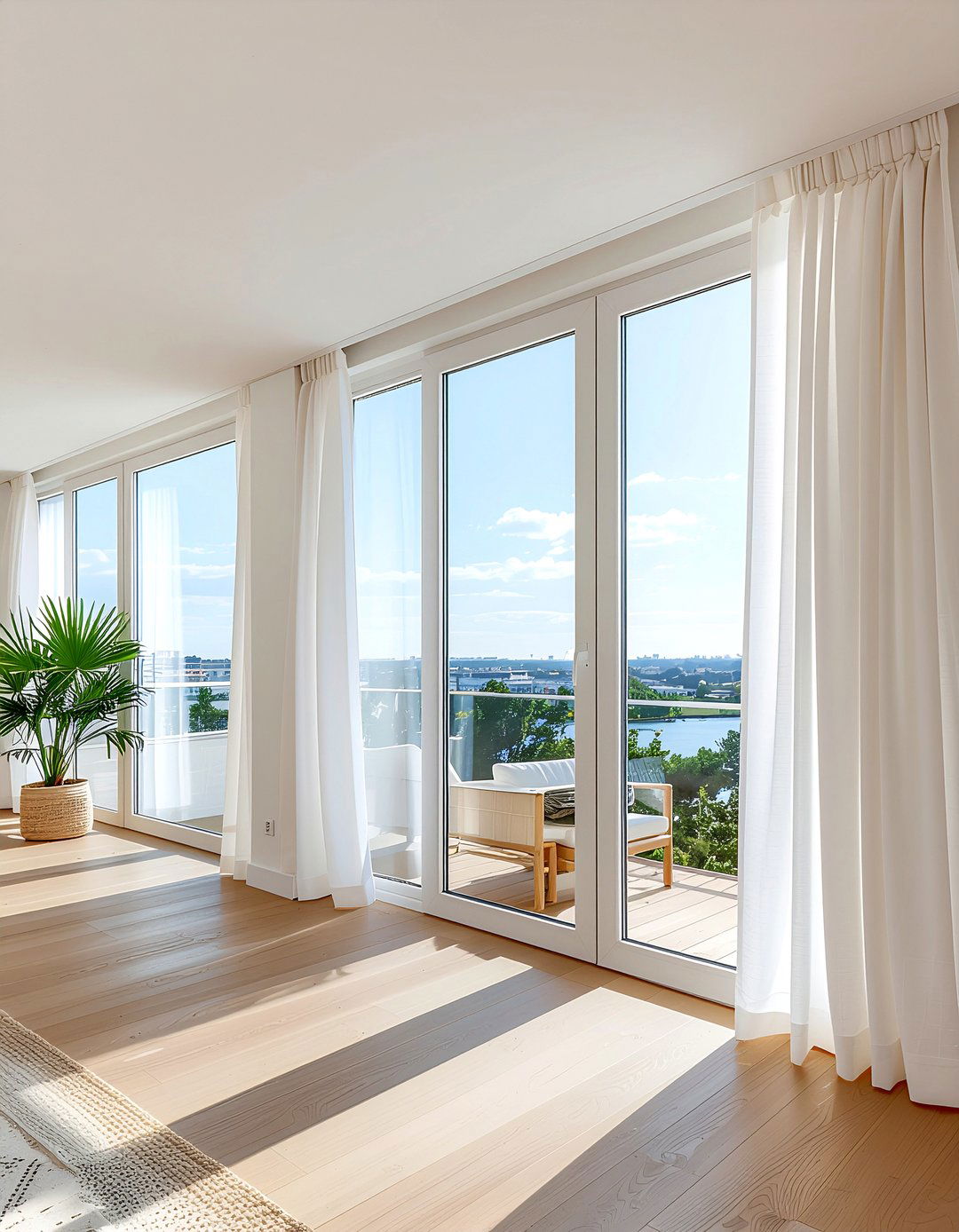 Window curtains floor to ceiling - 30 dining room glow-up ideas