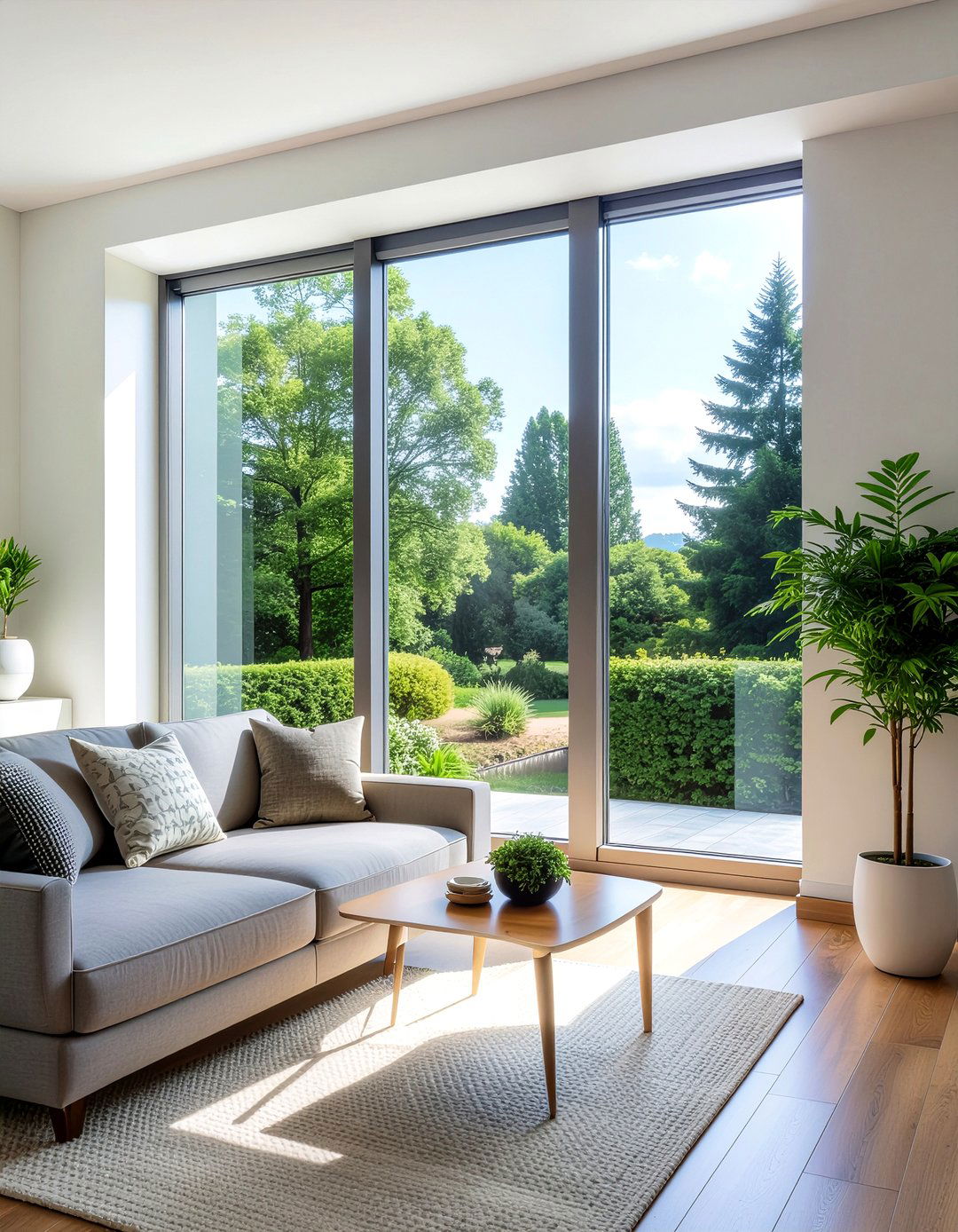 Window film - 30 living room on a budget ideas