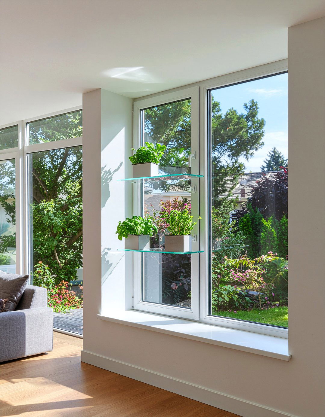 Window floating shelves - 30 living room floating shelves