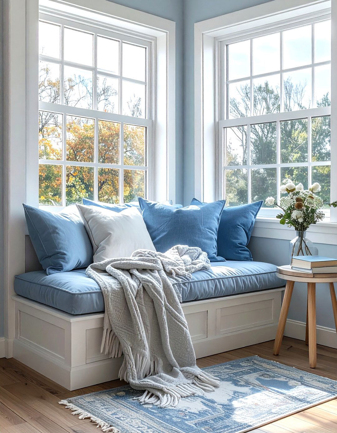 Window seat bedroom - 30 show home bedroom ideas