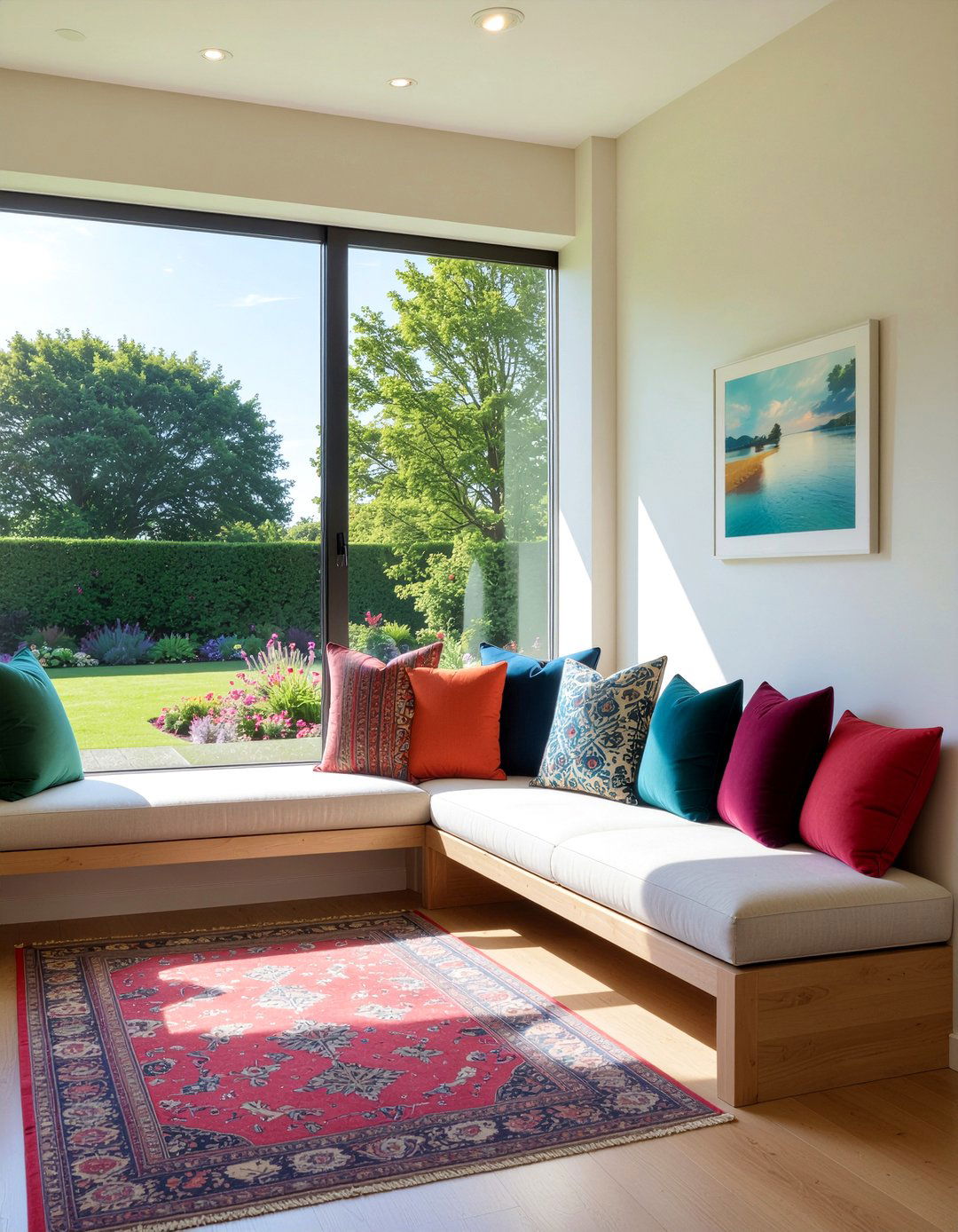 Window seat living room - 30 sanctuary living room ideas