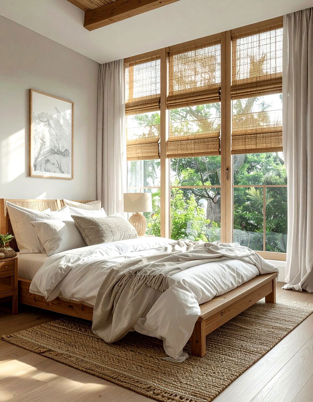 Window treatments - 30 affordable bedroom ideas
