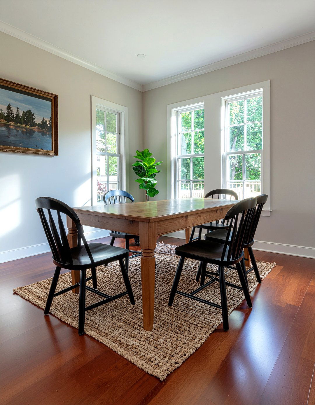 Windsor chair dining room - 30 New England dining room ideas