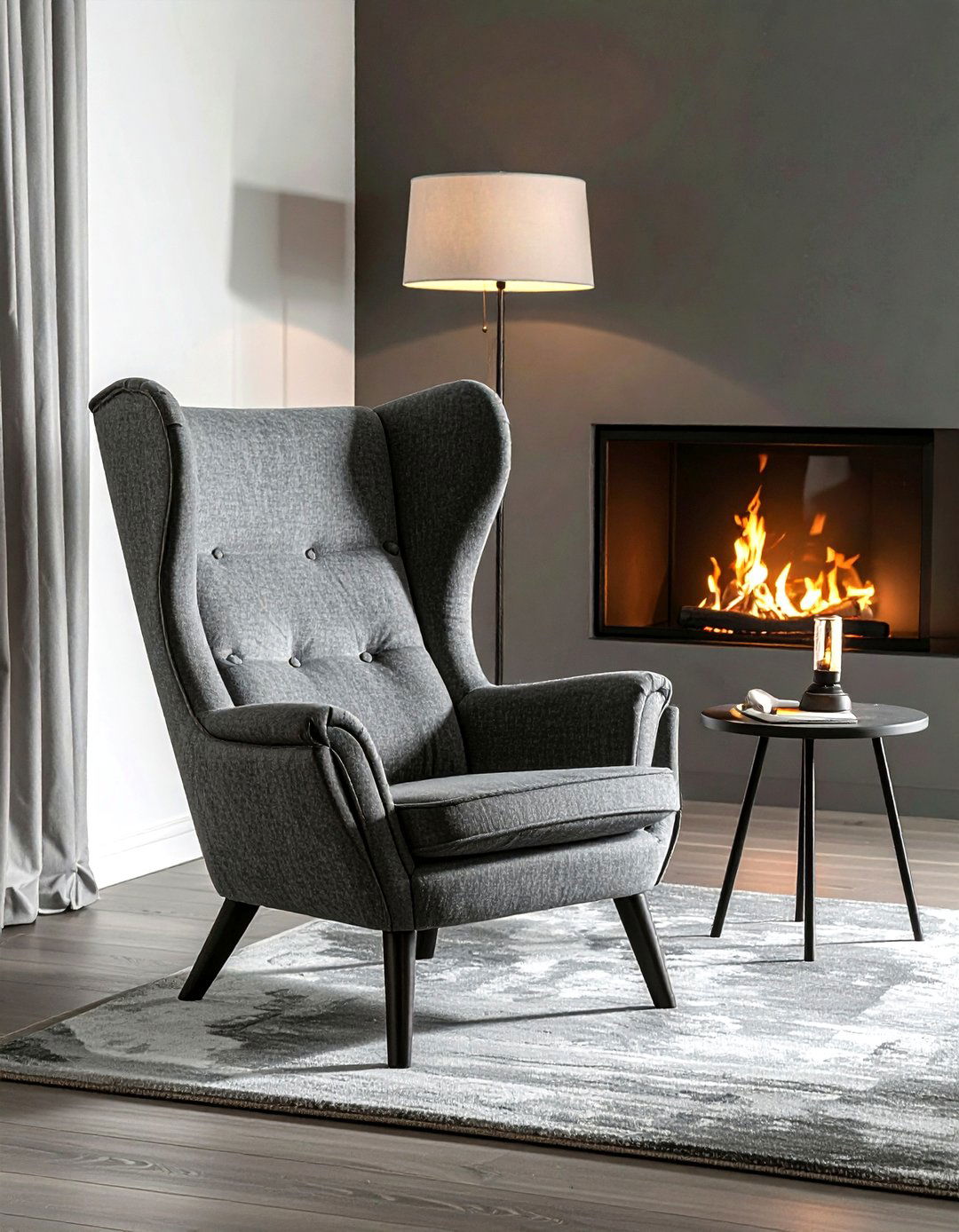 Wingback Chair - 30 living room modern furniture ideas