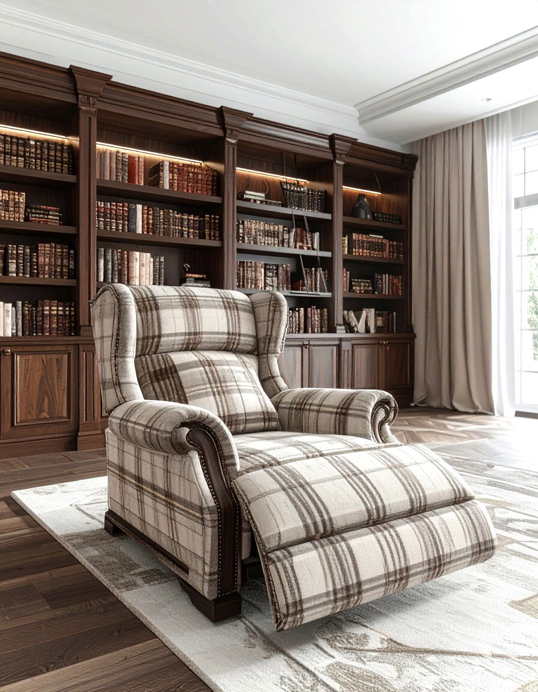 Wingback Recliner Chair - 30 living room recliners