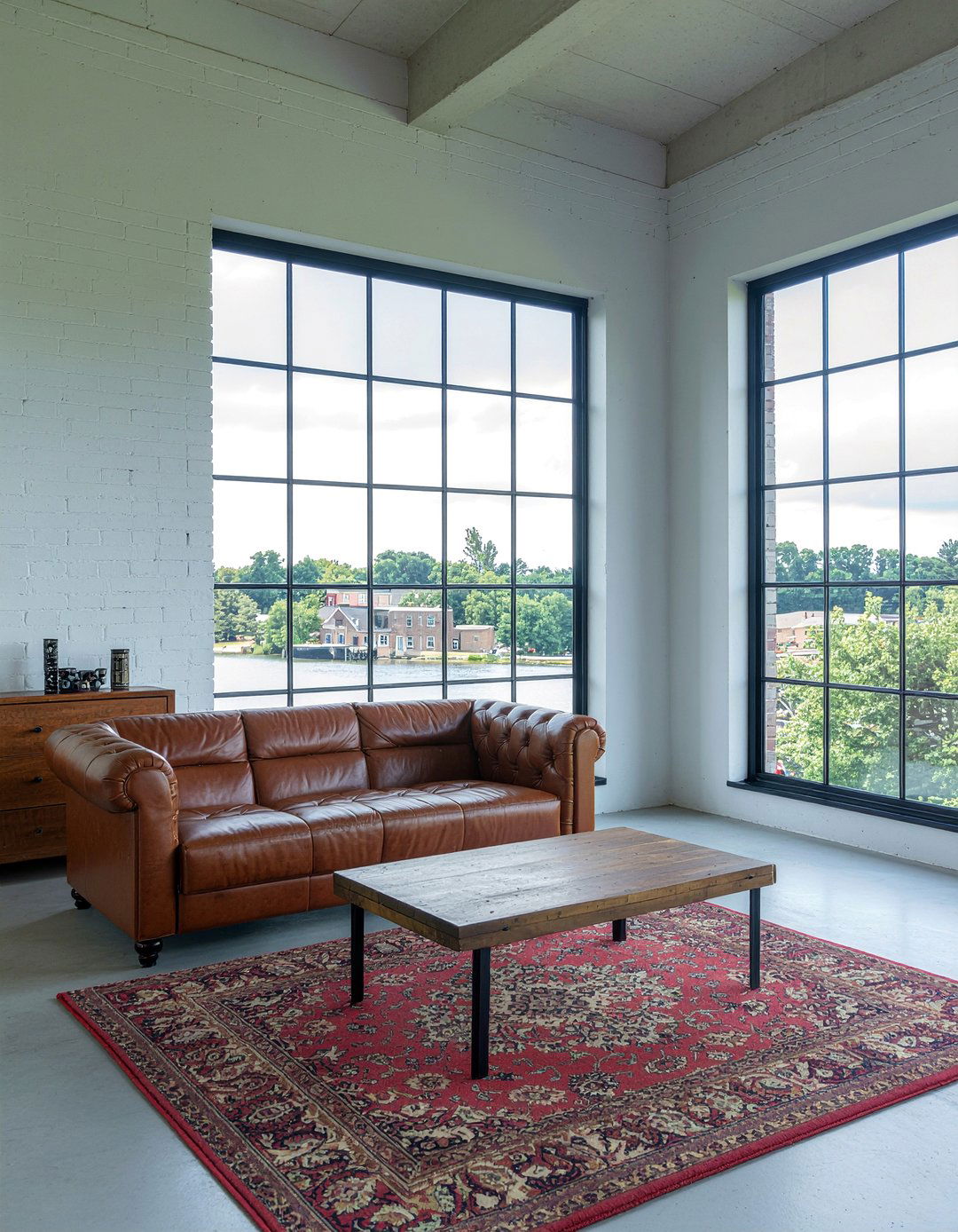 Wire Glass Window - 30 living room privacy glass ideas