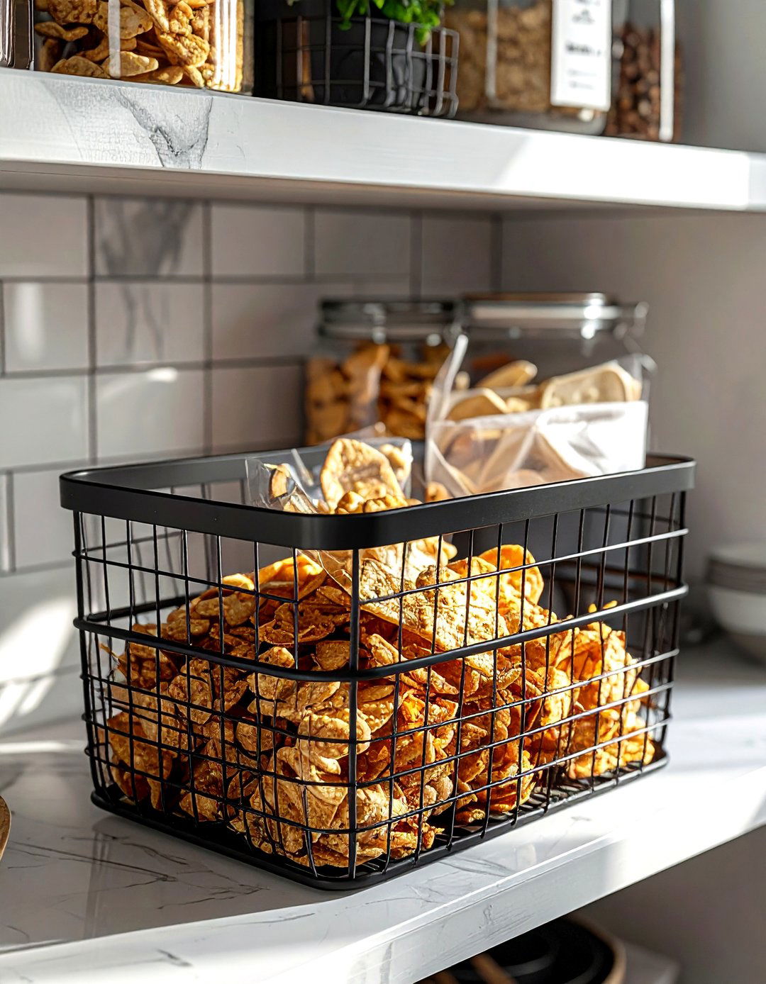 Wire Mesh Basket - 30 TJ Maxx decor ideas