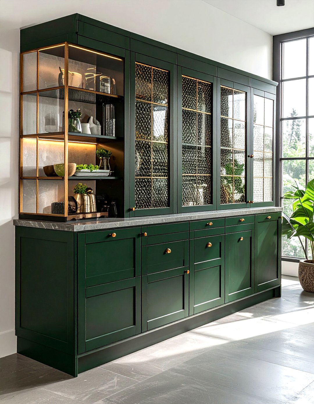 Wire Mesh Glass Cabinets