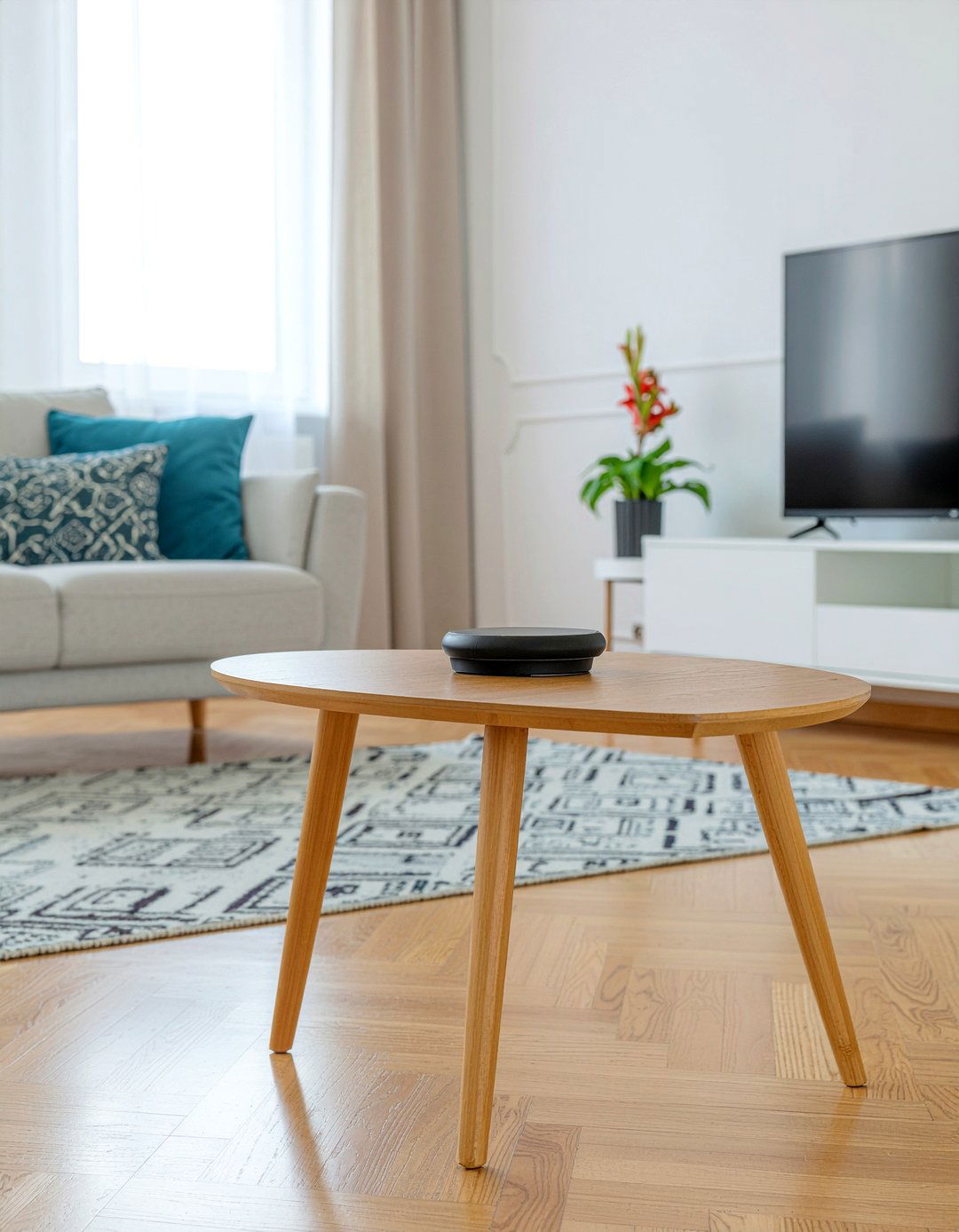 Wireless charging station - 30 senior friendly living room ideas