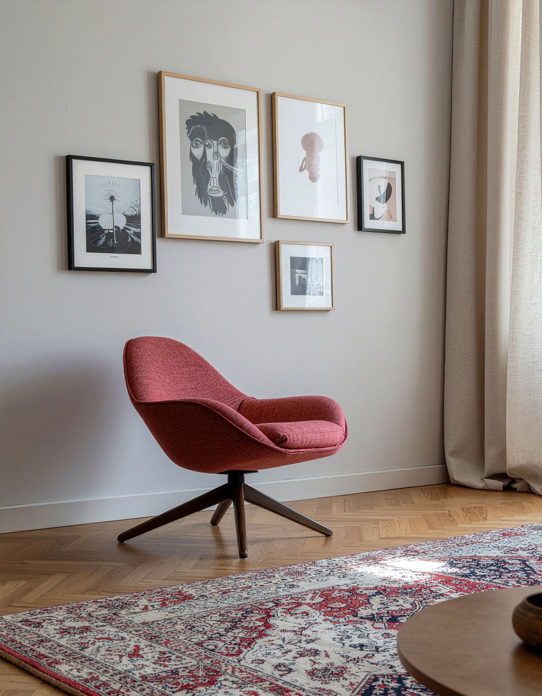 30 Living Room Wishbone Chair Ideas for Classic Charm