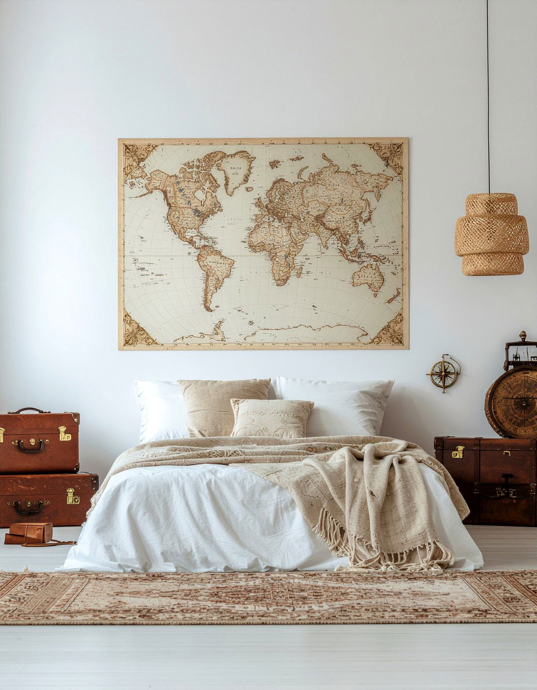 Wizarding World Map - 30 Harry Potter bedroom ideas